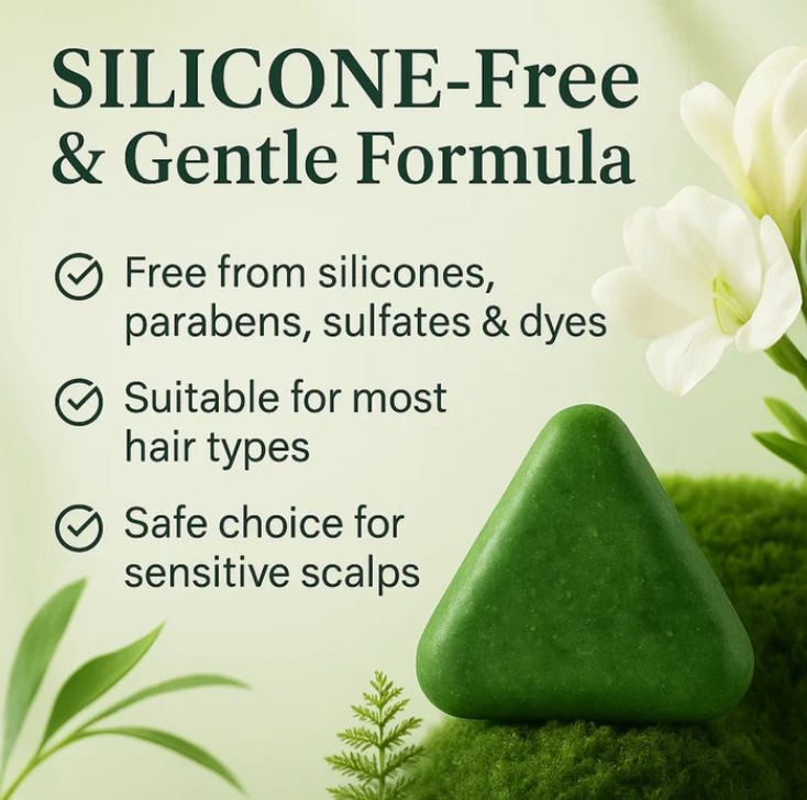 Herbal Shampoo Bar Cleansing, Volumizing & Scalp Relief