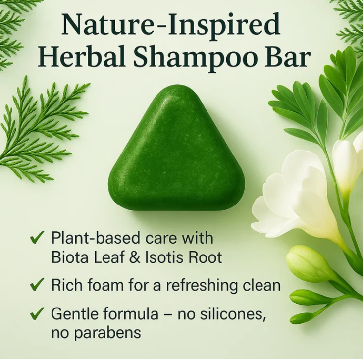 Herbal Shampoo Bar Cleansing, Volumizing & Scalp Relief