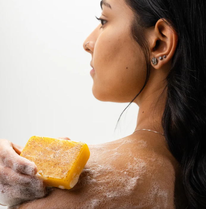 Lemon Turmeric Brightening Body Soap