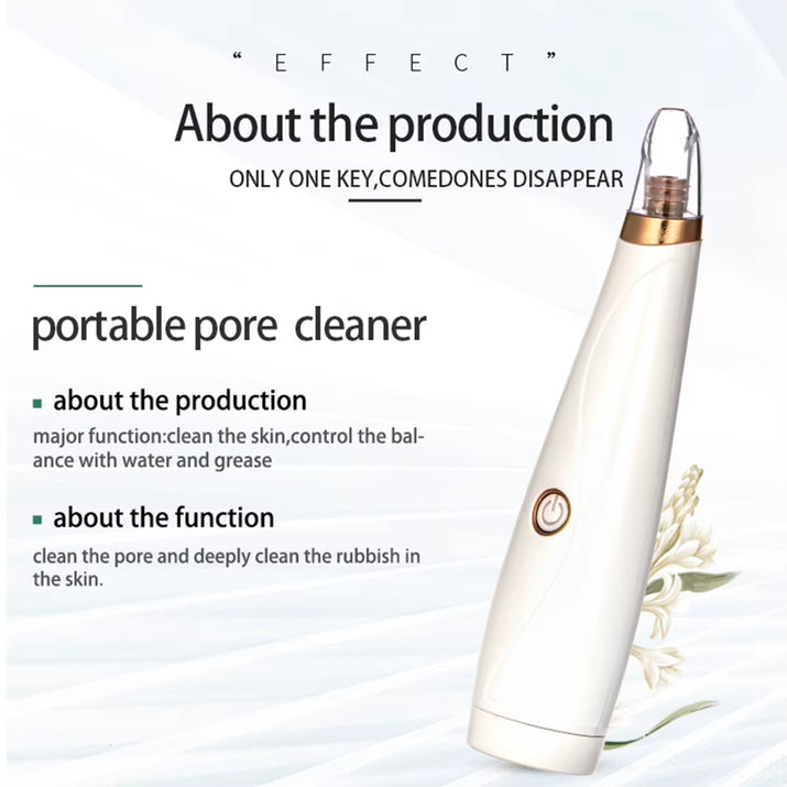 Electric Face Blackhead Remover Facial Pore Acne Pimple Removal Skin Care Device