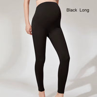 Elastic High Waist Maternity Leggings Skinny for Pregnant Women Belly Support Postpartum Leggins Body Shaper Fitness Trousers